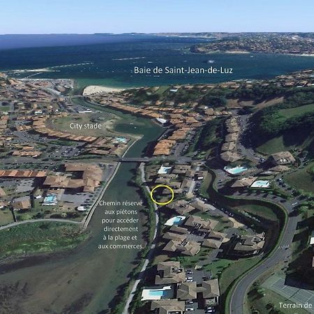 T3 Rdc - Ciboure Apartment Bagian luar foto